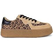 Baskets Popa ZAPATILLAS DE CORDONES CON DOBLE SUELA ANIMAL PRINT NOBLE