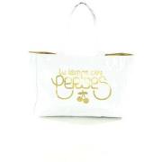 Sac Le Temps des Cerises sac femme rumba 4 blanc or