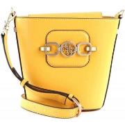 Sac Guess femme sac seau Hensely jaune