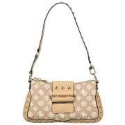 Sac Guess femme sac greta clous beige