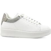 Chaussures GaËlle Paris Sneaker Donna Bianco Argento GACAM1094