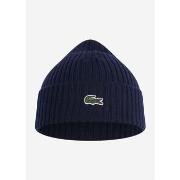 Bonnet Lacoste Casquette en laine - bleu marine