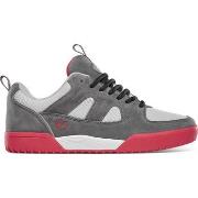 Chaussures de Skate Es SILO SC GREY RED