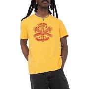 T-shirt Schott Tee Shirt BRIDGER Yellow