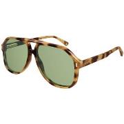 Lunettes de soleil Gucci GG1042S Lunettes de soleil, Havana/Vert, 60 m...