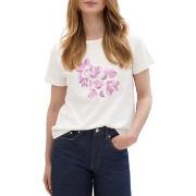 T-shirt Tom Tailor Tee Shirt Offwhite