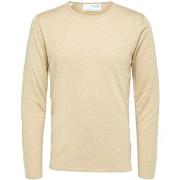 Sweat-shirt Selected Rocks Knit Crew Neck Kelp