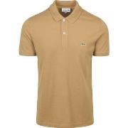 T-shirt Lacoste Polo Piqué Marron