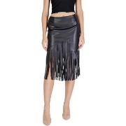 Jupes Vila VIPEN COATED HW FRILL SKIRT 14100271