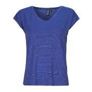 T-shirt Pieces PCBILLO TEE LUREX STRIPES