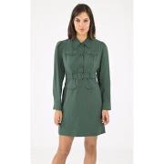 Robe Tara Jarmon Robe Roya verte-047932