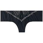 Shorties &amp; boxers Pomm'poire Shorty tanga noir Indécise