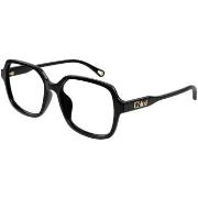 Lunettes de soleil Chloe CH0277OA Cadres Optiques, Noir/Transparent, 5...