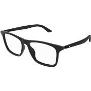 Lunettes de soleil Montblanc MB0359O Cadres Optiques, Noir/Transparent...