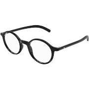 Lunettes de soleil Montblanc MB0350O Cadres Optiques, Noir/Transparent...