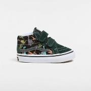 Chaussures de Skate enfant Vans Sk8-mid reissue v glow dinoe