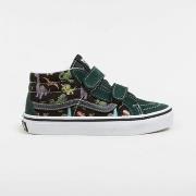 Chaussures de Skate enfant Vans Sk8-mid reissue v glow dinoe