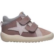 Baskets basses Naturino Chaussures premiers pas en cuir et suède BELIX...