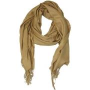 Echarpe Kebello Echarpe uni en Laine Beige H