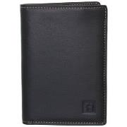 Portefeuille Hexagona Portefeuille en cuir ref 40908 noir 9*13*1.5 cm