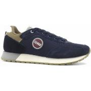 Chaussures Colmar Running Suede Sneaker Uomo Navy Grey TRAVISAUTHENTIC...