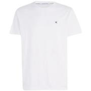 T-shirt Calvin Klein Jeans T shirt homme Ref 63483 61869 YAF Blanc