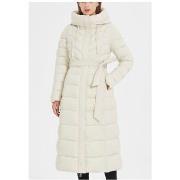 Manteau Kebello Doudoune Longue Blanc F