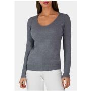 Pull Kebello Pull col v Gris F