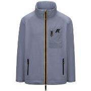 Sweat-shirt K-Way Sweat Lecrey Gris Bleu Avio