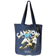 Sac Bandouliere Forme Sac shopping FIGC bleu