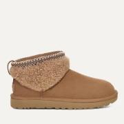 Boots UGG Classic Ultra Mini Maxi Curly Chestnut