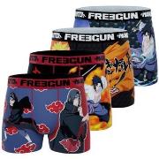 Boxers Freegun Lot de 4 boxers homme Naruto Shippuden