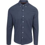 Chemise Suitable Chemise Flanelle Bleu Foncé