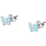 Boucles oreilles Cleor Boucles d'oreilles en argent 925/1000 et crista...