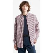 Chemise Timberland TB0A26CQG661 - ELEVATED GINGHAM-G661 - DARK DENIM Y...