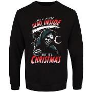 Sweat-shirt Grindstore When You're Dead Inside But It's Christmas