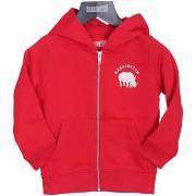 Sweat-shirt enfant Harrington Sweat zippé enfant rouge