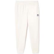 Pantalon Lacoste PANTALON DE SURVÊTEMENT TAPERED FIT BLANC