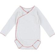 Bodys Petit Bateau Body blanc, rouge