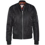 Veste Schott Blouson bomber femme Ref 64560 Noir