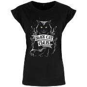 T-shirt Grindstore Black Cat Club