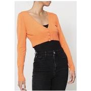 Pull Kebello Boléro Orange F