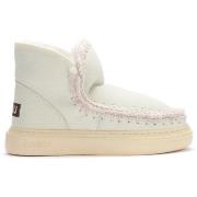 Boots Mou Baskets Botte Eskimo Bold en peau de mouton blanche