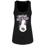 T-shirt Grindstore Resting Witch Face