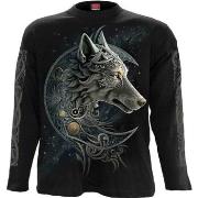 T-shirt Spiral Celtic Wolf