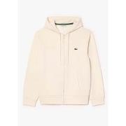 Polaire Lacoste Sweat à capuche beige