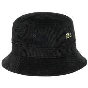 Casquette Lacoste BOB UNISEXE EN VELOURS CÔTELÉ NOIR