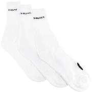 Chaussettes Head crew 3p unisex white