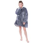 Pyjamas / Chemises de nuit Kindy Sweat plaid cape cocooning en sherpa