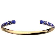 Bracelets Les Georgettes Bracelet jonc Les Cadettes Ibiza Bandeau bleu